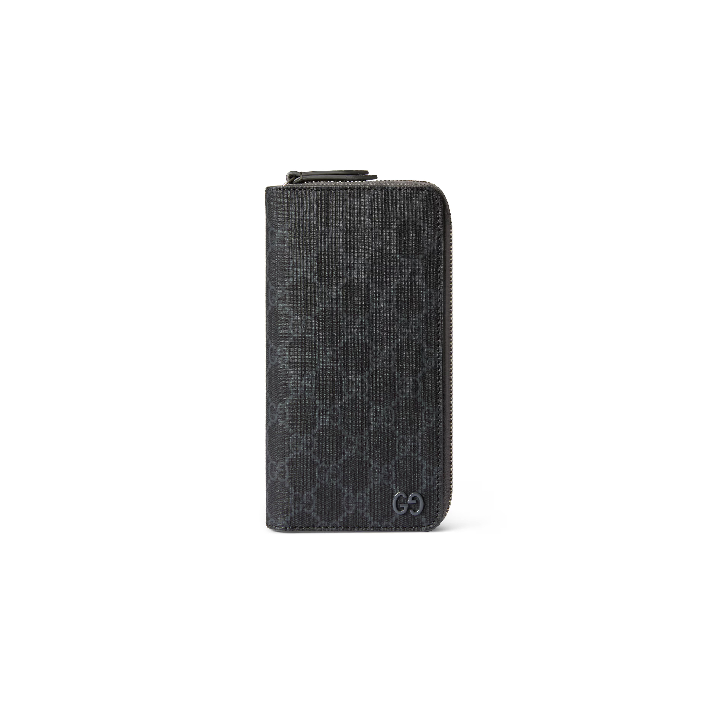 GUCCI BI-COLOR ZIP AROUND WALLET ‎822051FACQC1048 (10*20*2.5cm)